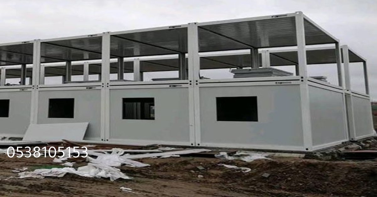 تصميم هندسي لهنجر حديد مخصص للمصانع والمستودعات في محايل عسير.
